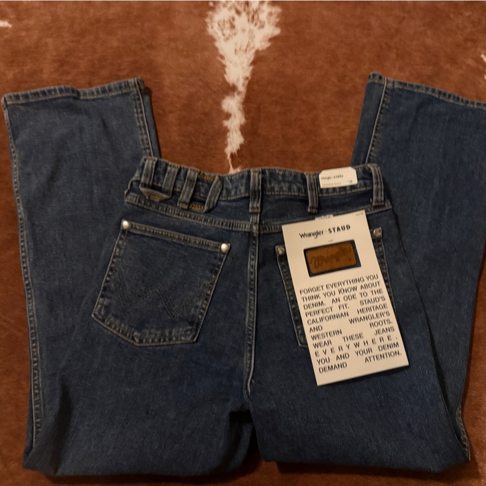 Womens wrangler x straut jeans new with tags